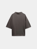 Sleeve Relaxed Cotton Tee